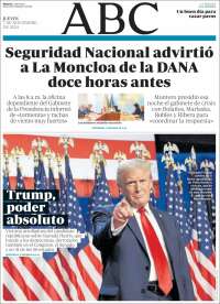 Portada de ABC (España)