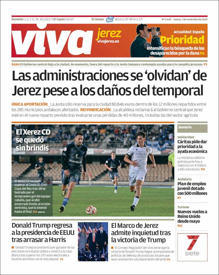 Portada de Información - Jerez (España)