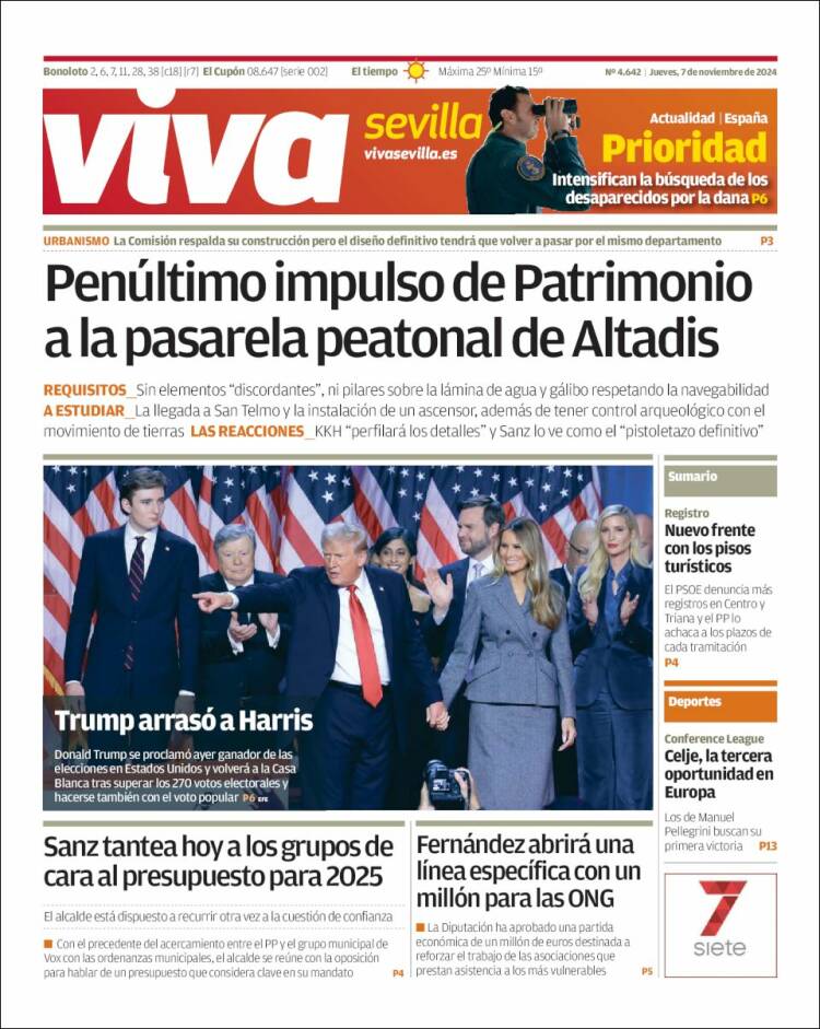 Portada de Viva Sevilla (España)