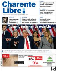 Portada de Charente Libre (Francia)