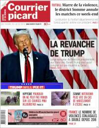 Portada de Courrier Picard (Francia)