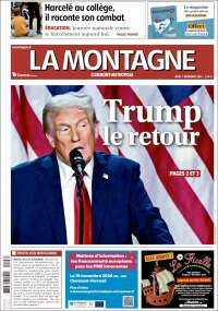 Portada de La Montagne (Francia)