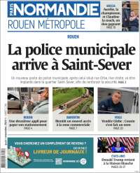 Portada de Paris Normandie (Francia)