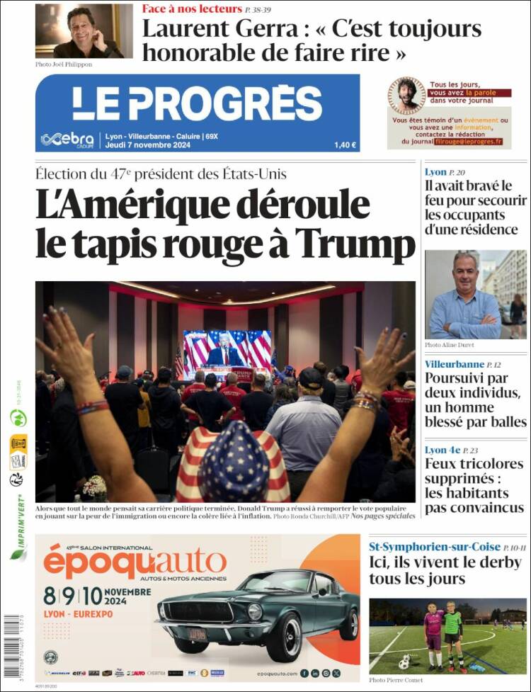 Portada de Progres de Fecamp (Francia)