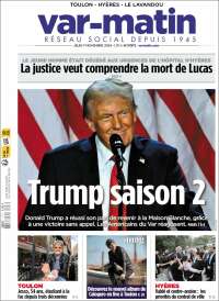 Portada de Var-Matin (Francia)