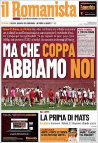 Portada de Romanista (Italia)