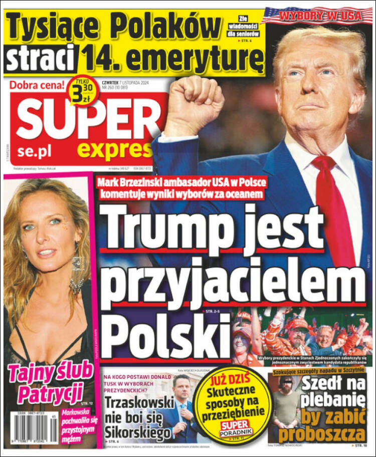 Portada de Super Express (Polonia)