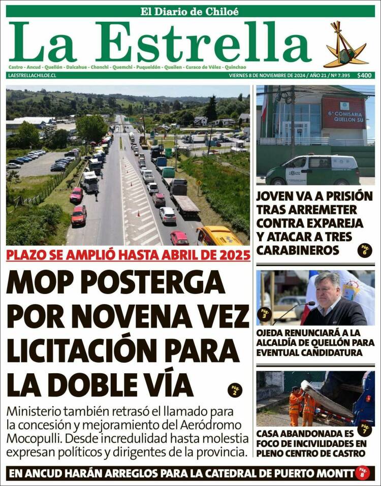 Portada de Estrella de Chiloé (Chile)