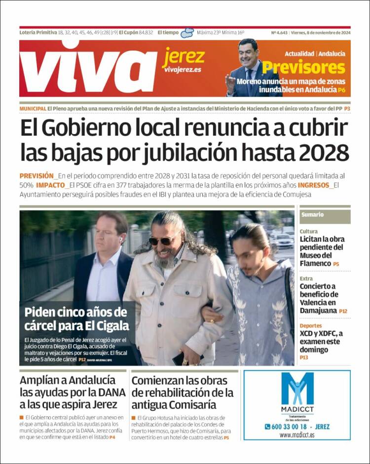 Portada de Información - Jerez (España)