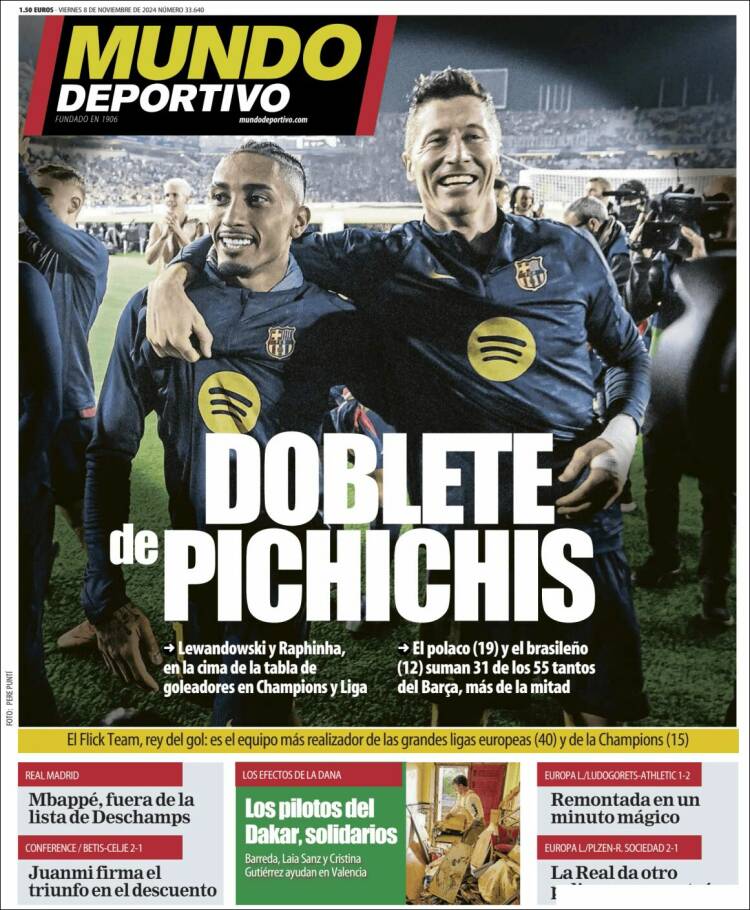 Portada de El Mundo Deportivo (España)