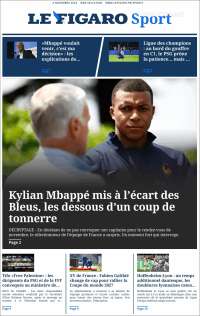 Portada de Le Figaro Sport (France)