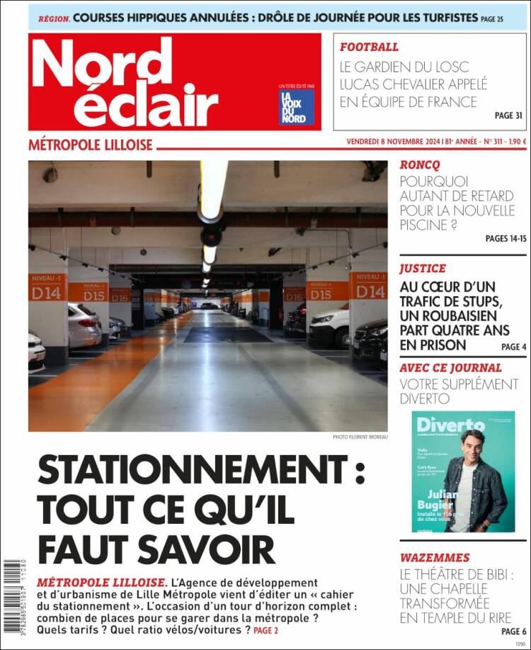 Portada de Nord Éclair (Francia)