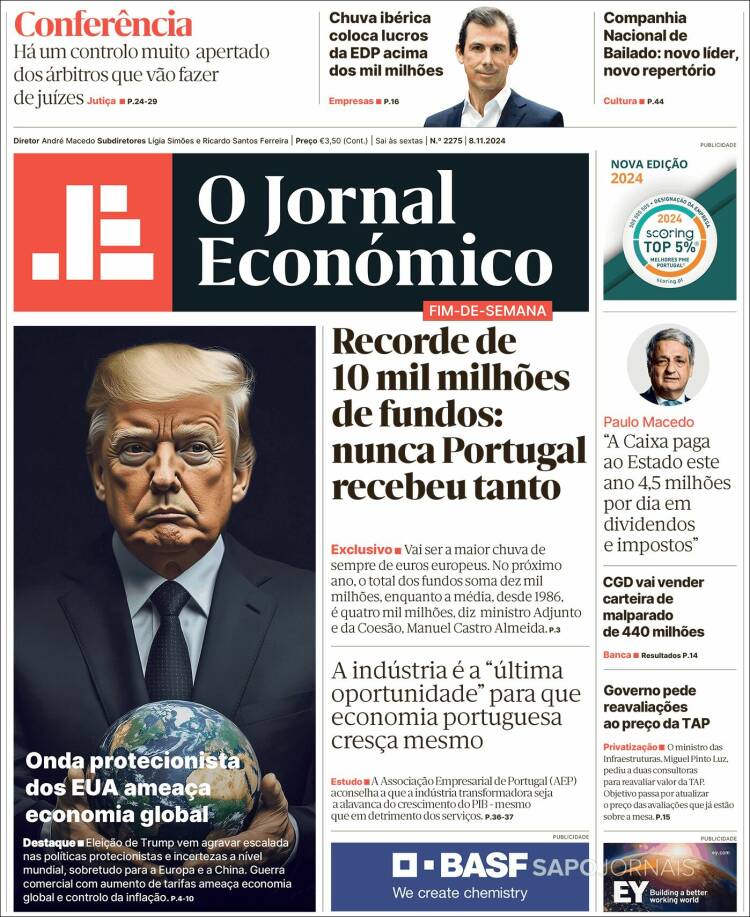 Portada de Oje (Portugal)