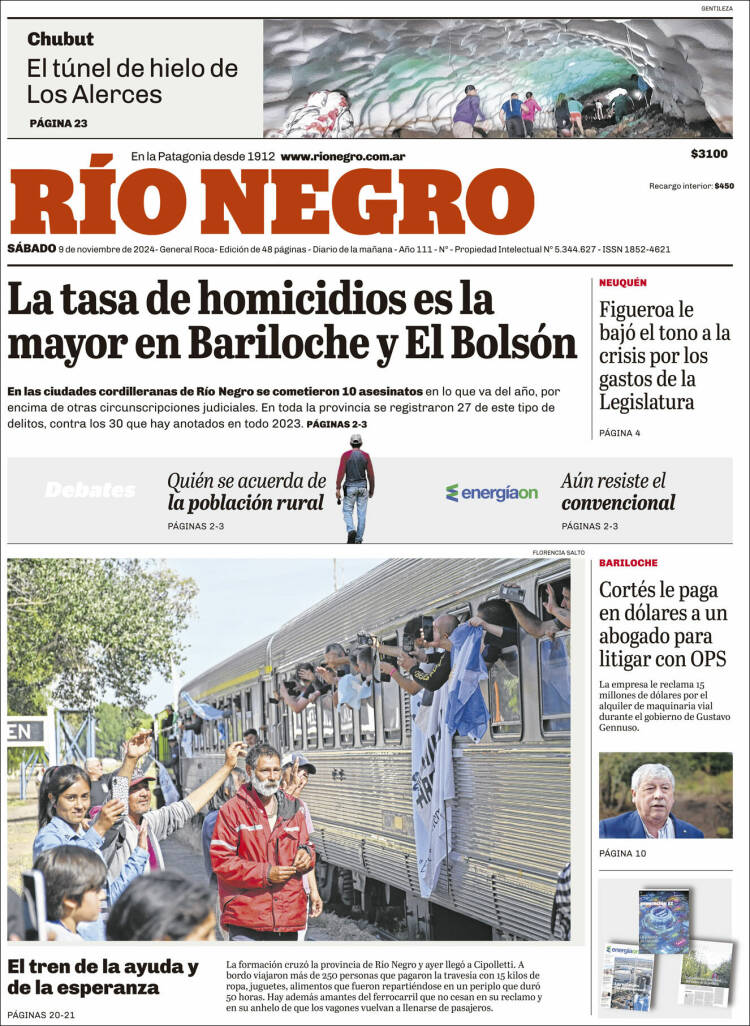 Portada de Rio Negro (Argentina)