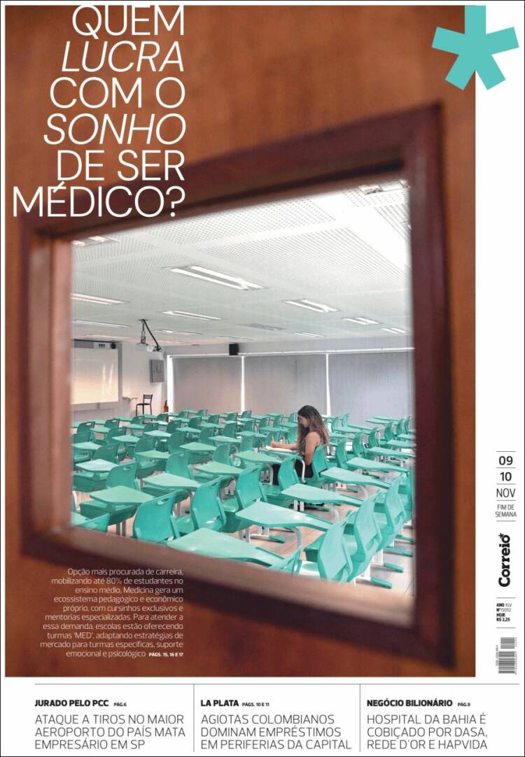 Portada de Correio* (Brasil)