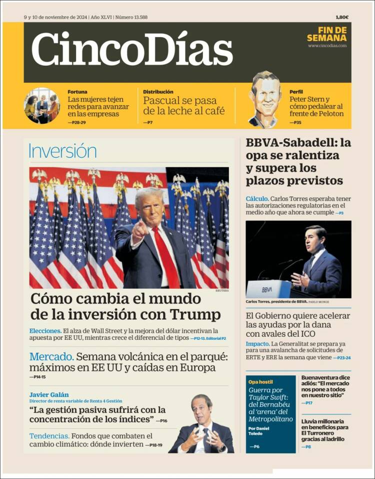 Portada de Cinco Días (Espa&ntilde;a)