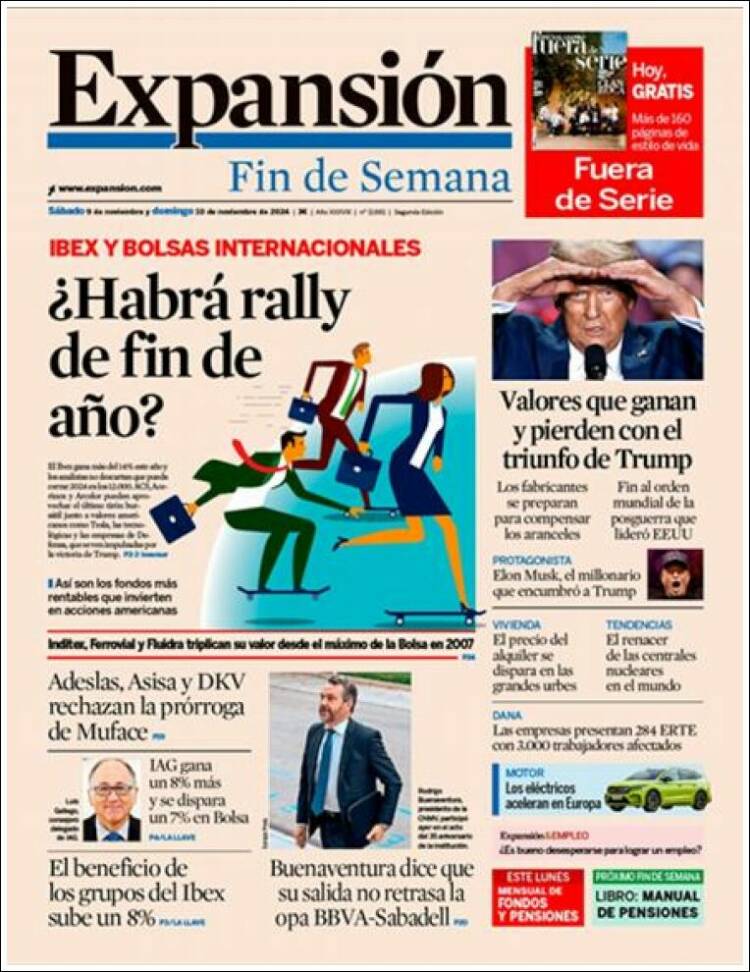 Portada de Expansión (Espa&ntilde;a)