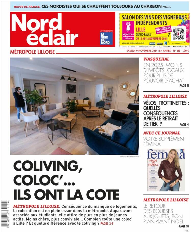 Portada de Nord Éclair (Francia)