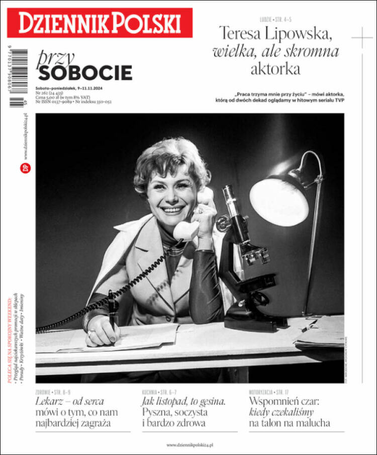 Portada de Dziennik (Polonia)