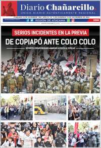 Portada de Diario Chañarcillo (Chile)