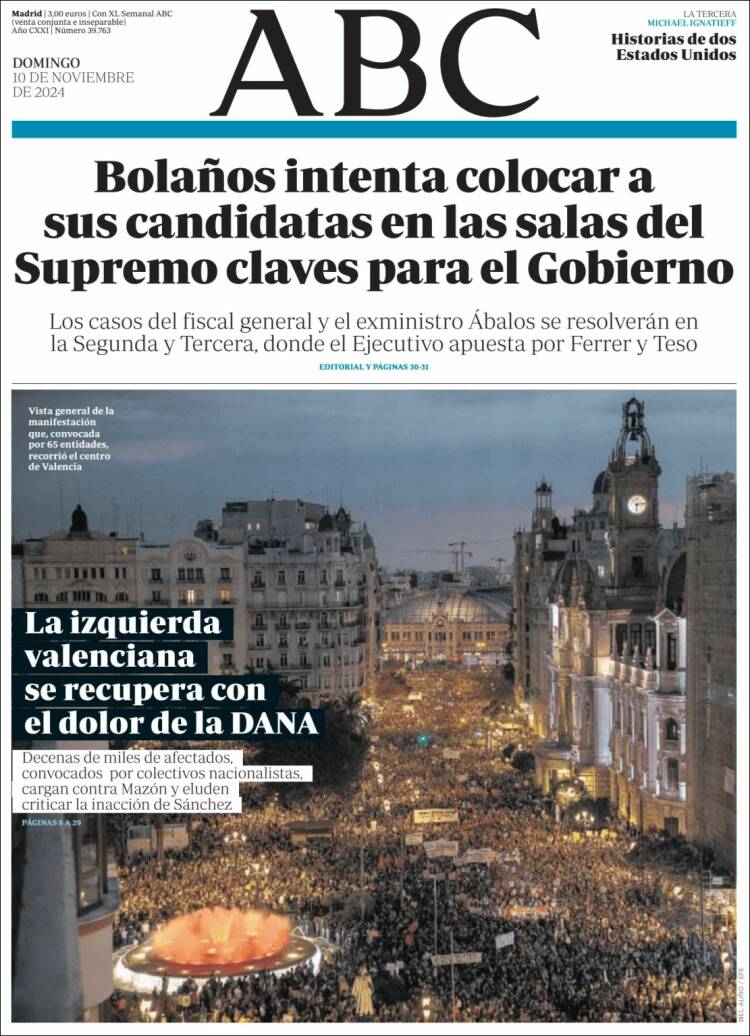 Portada de ABC (España)