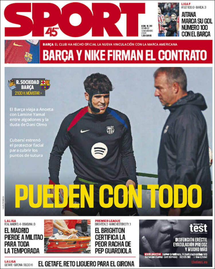 Portada de Sport (España)