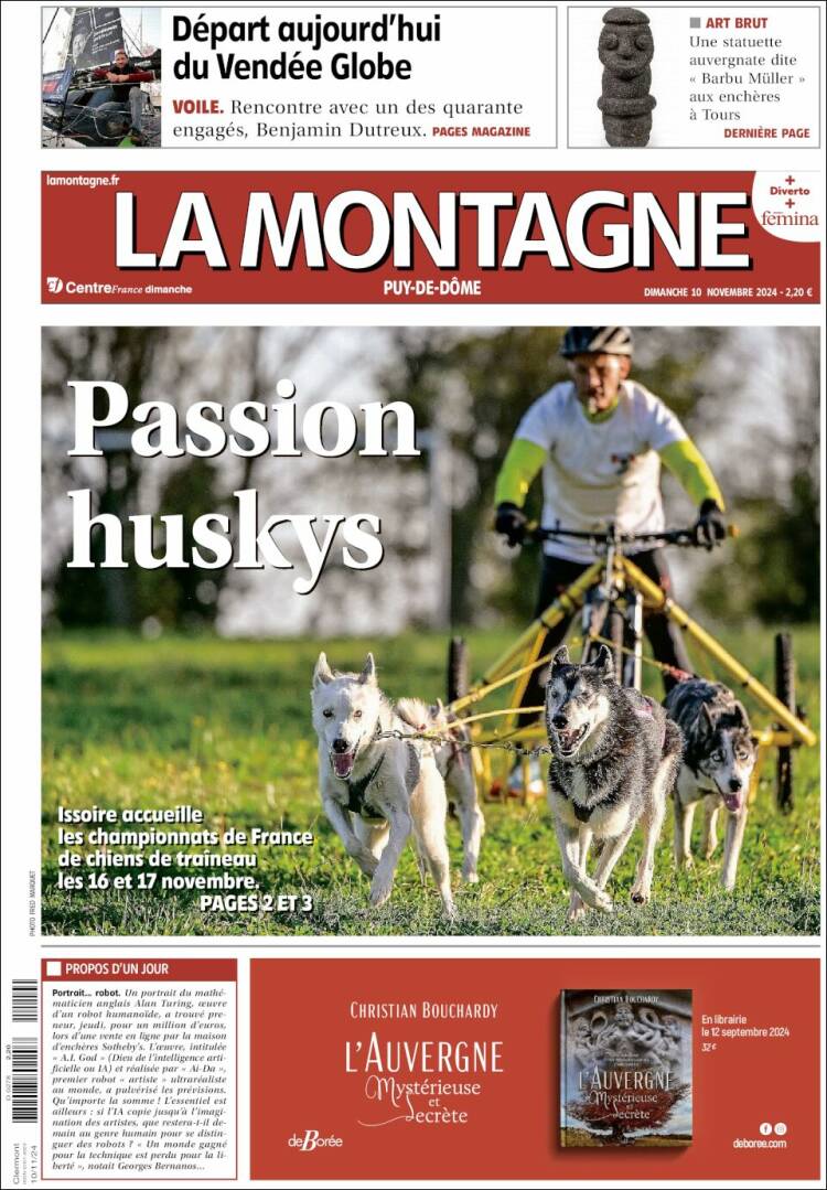 Portada de La Montagne (Francia)