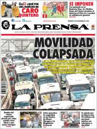 Portada de La Prensa (México)