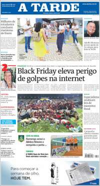 Portada de Diário A Tarde (Brésil)