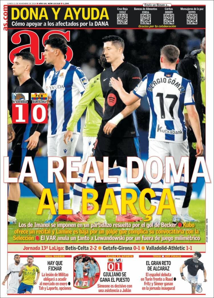 Portada de As (España)