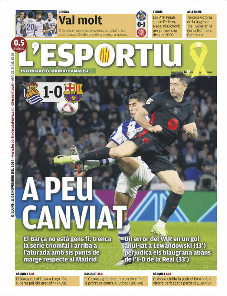 Portada de L'Esportiu (España)