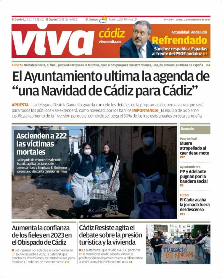 Portada de Información - Cadiz (España)