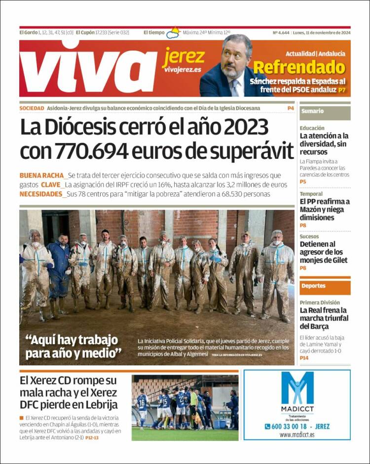 Portada de Información - Jerez (España)