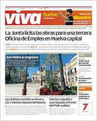 Portada de Viva Huelva (España)