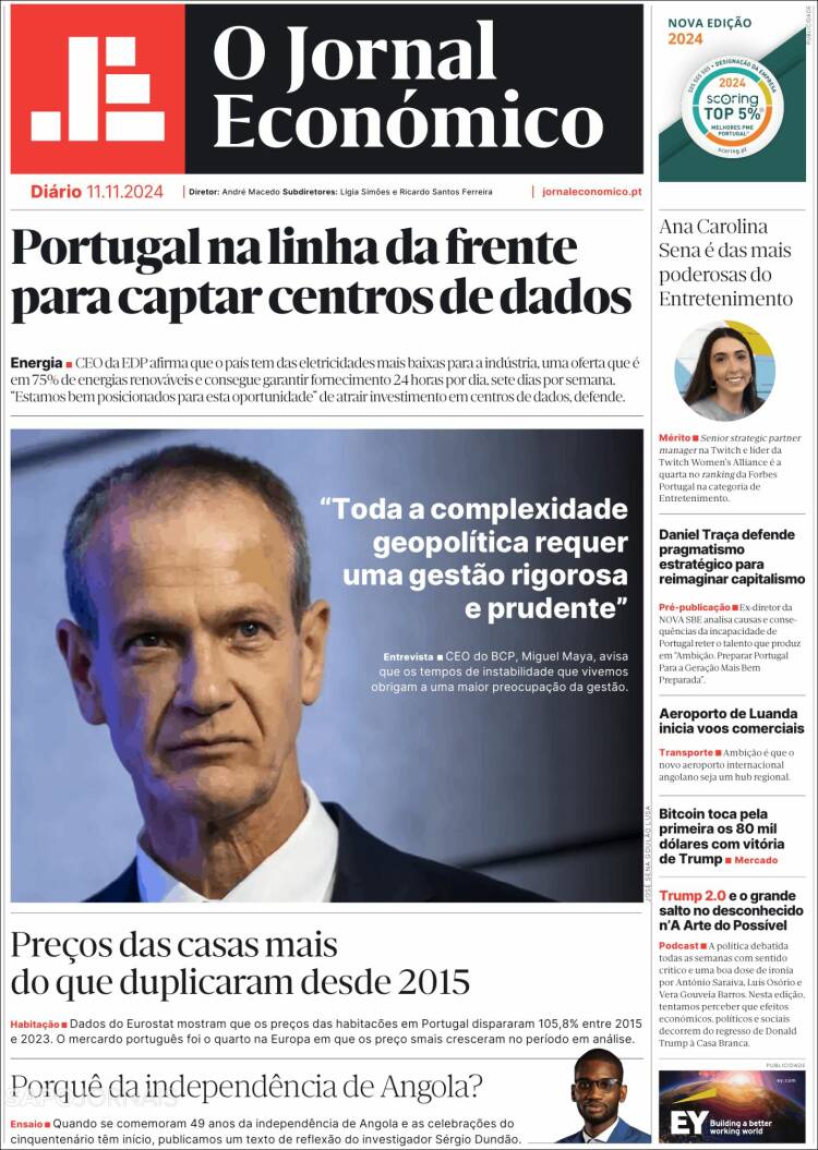 Portada de Oje (Portugal)