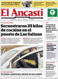 Portada de El Ancasti (Argentina)