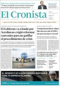 Portada de El Cronista Comercial (Argentina)