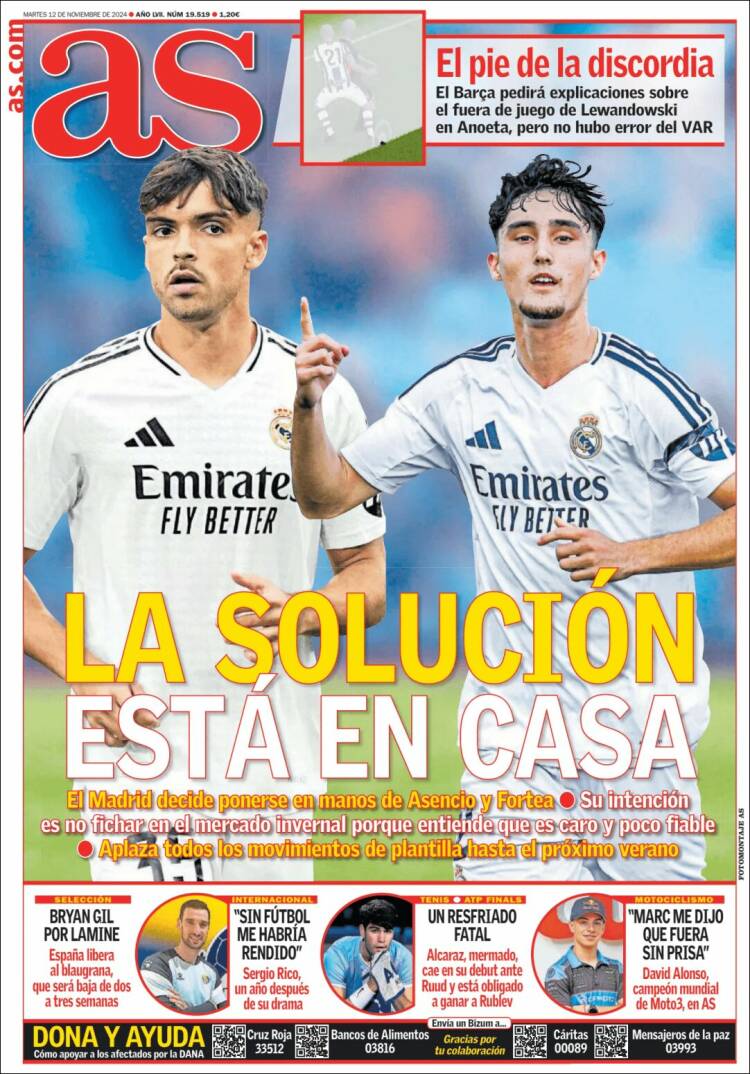 Portada de As (España)