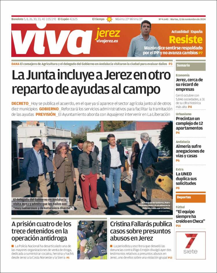 Portada de Información - Jerez (España)