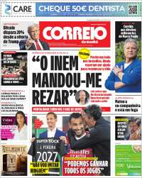 Portada de Correio da Manhã (Portugal)