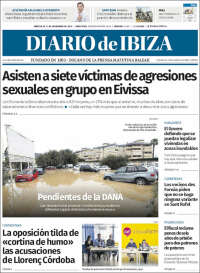 Portada de Diario de Ibiza (España)