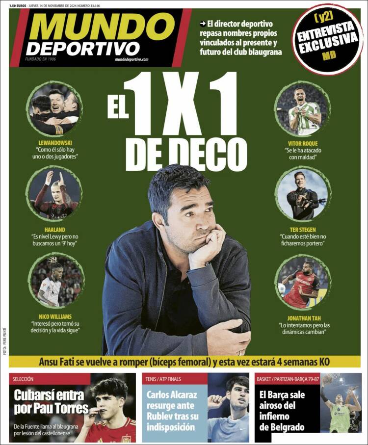 Portada de Mundo Atlético (España)