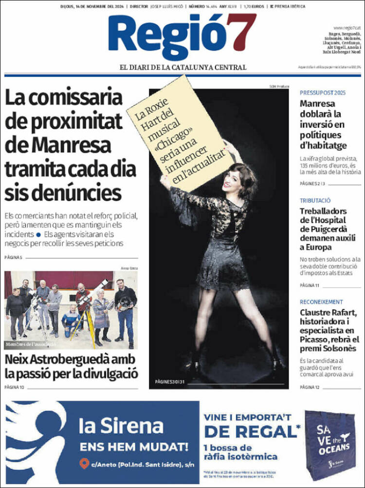 Portada de Regio7 (España)