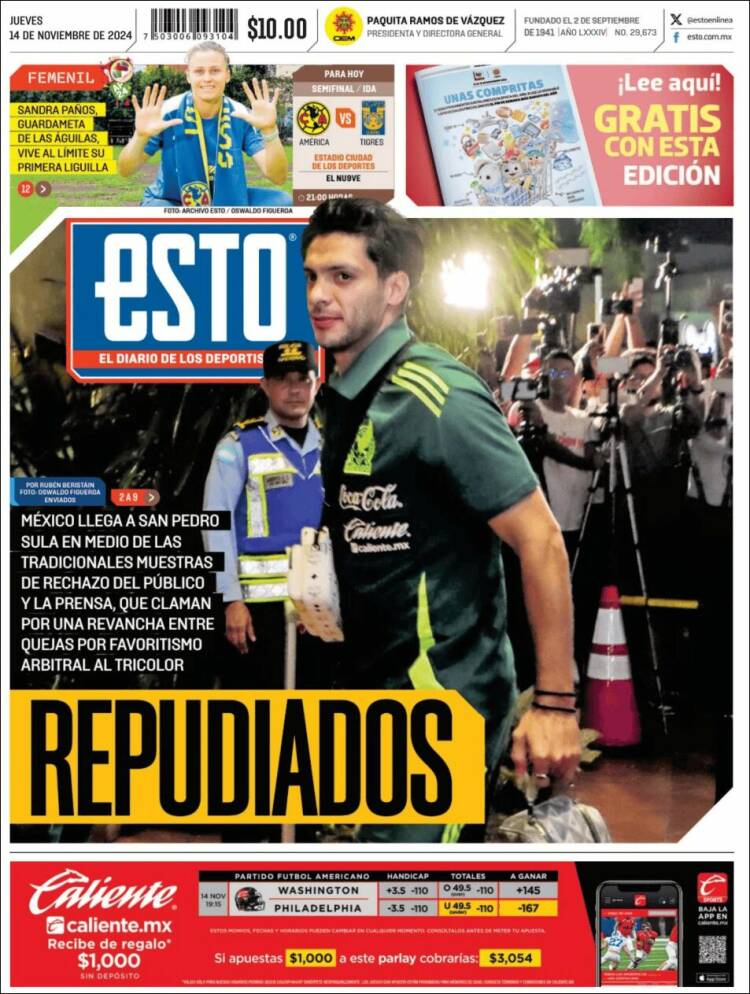 Portada de Esto (M&eacute;xico)
