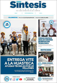 Portada de Sistesis - Hidalgo (M&eacute;xico)