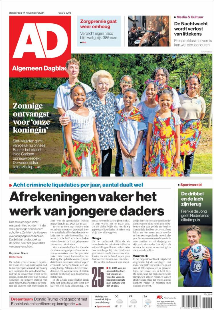 Portada de AD (Pa&iacute;ses Bajos)