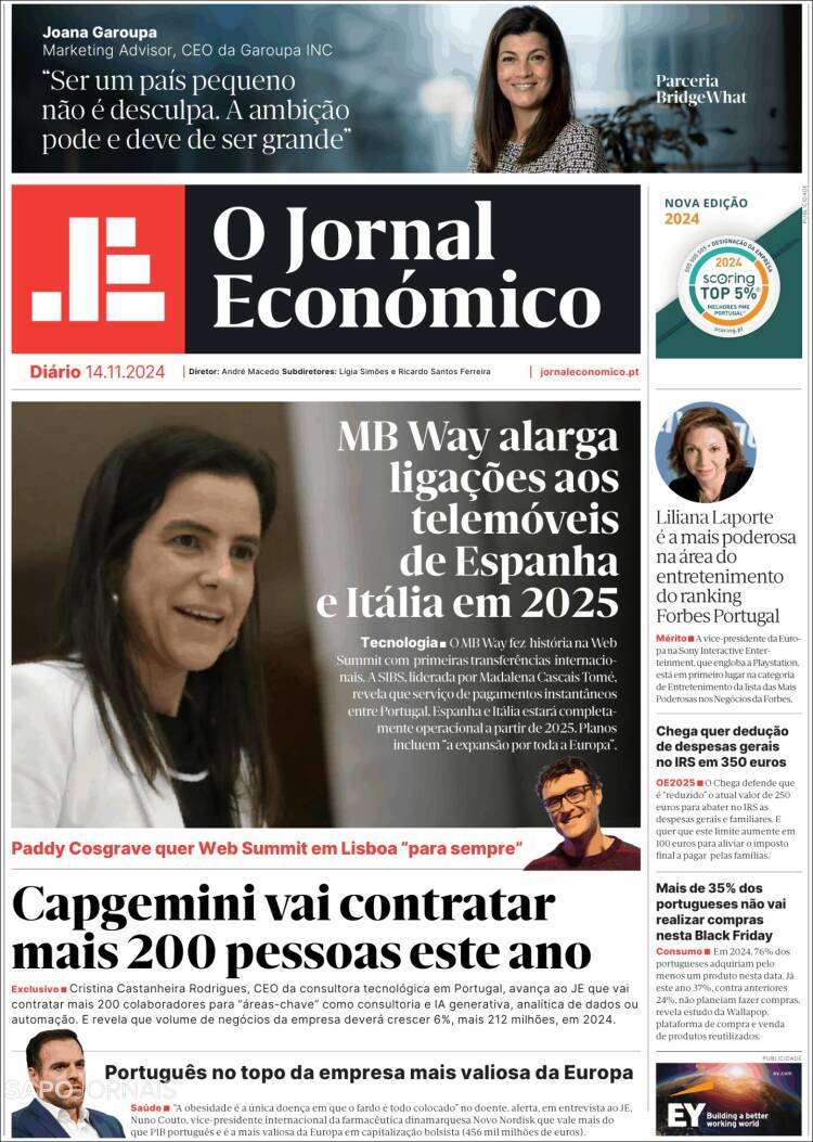 Portada de Oje (Portugal)