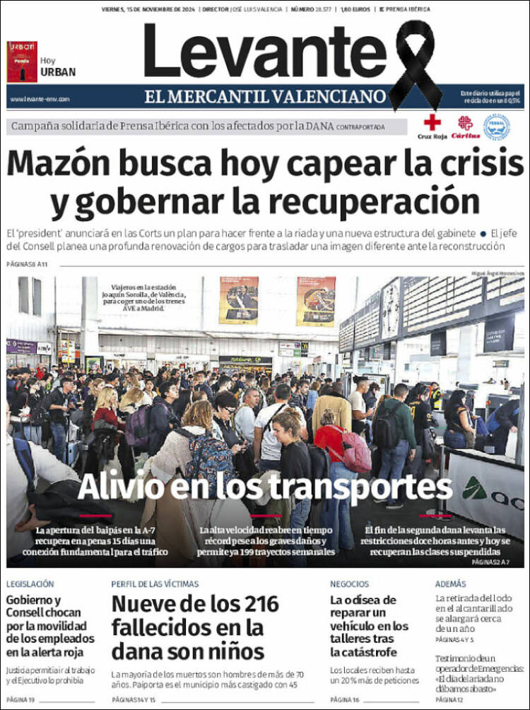 Portada de Levante (Spain)