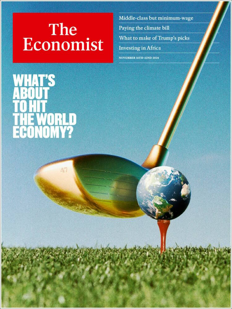 Portada de The Economist (Reino Unido)