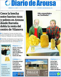 Portada de Diario de Arousa (España)